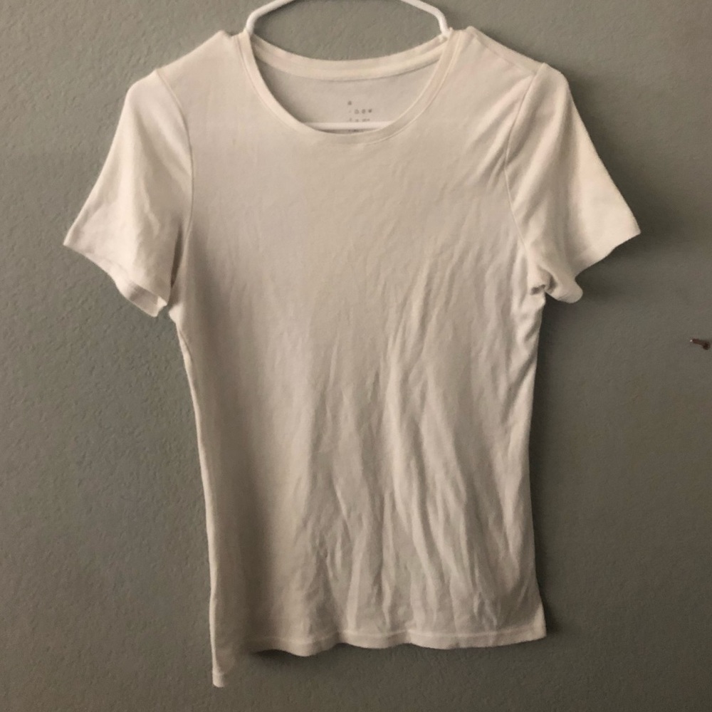 A New Day Plain White Tee